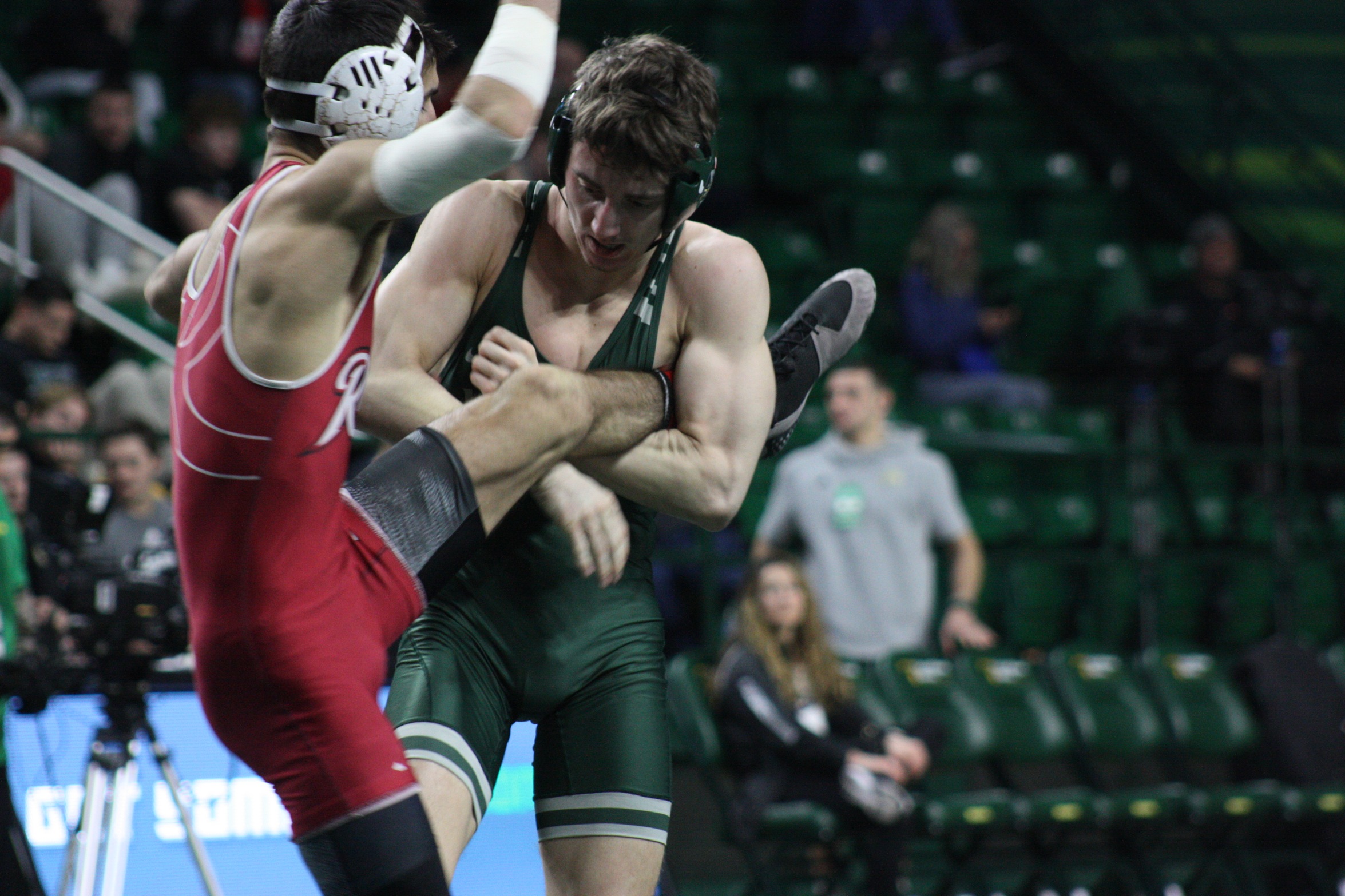 Cleveland State Wrestling in Ninth After Day One of MAC Championships
