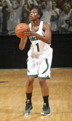 Imani Gordon notched 14 points against Wright State