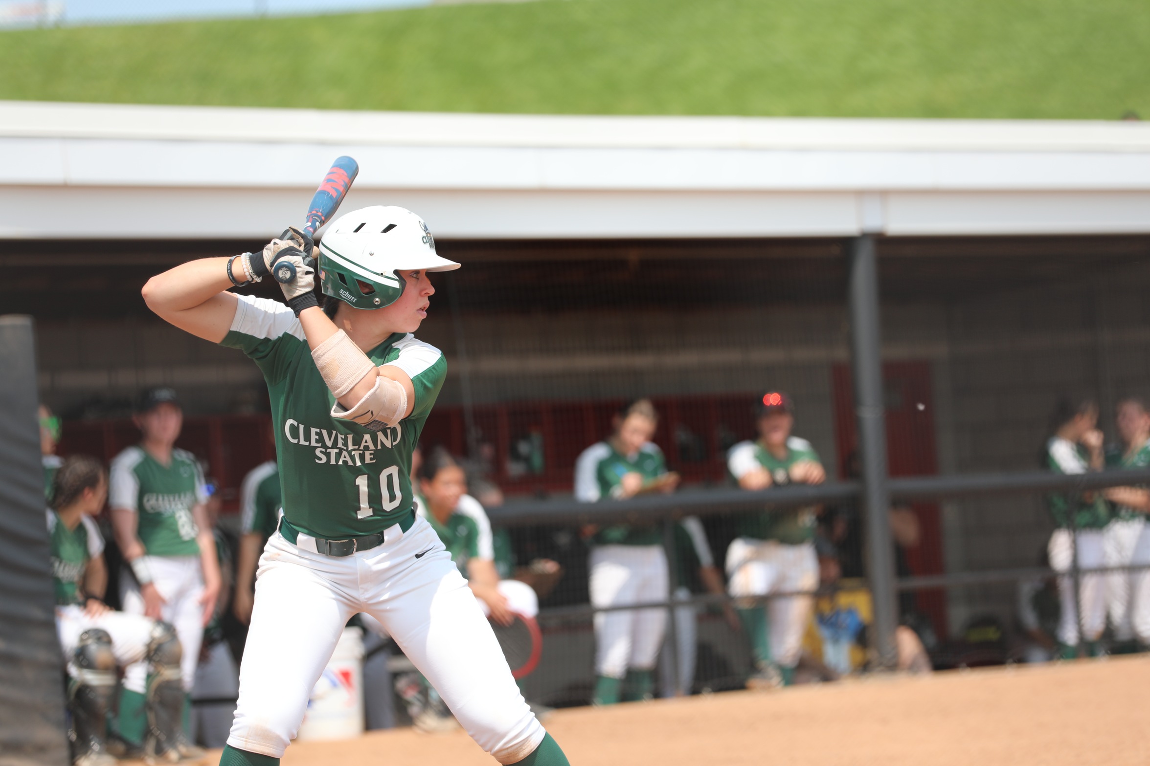 Softball falls in opening HL Tournament game; will play RMU Friday