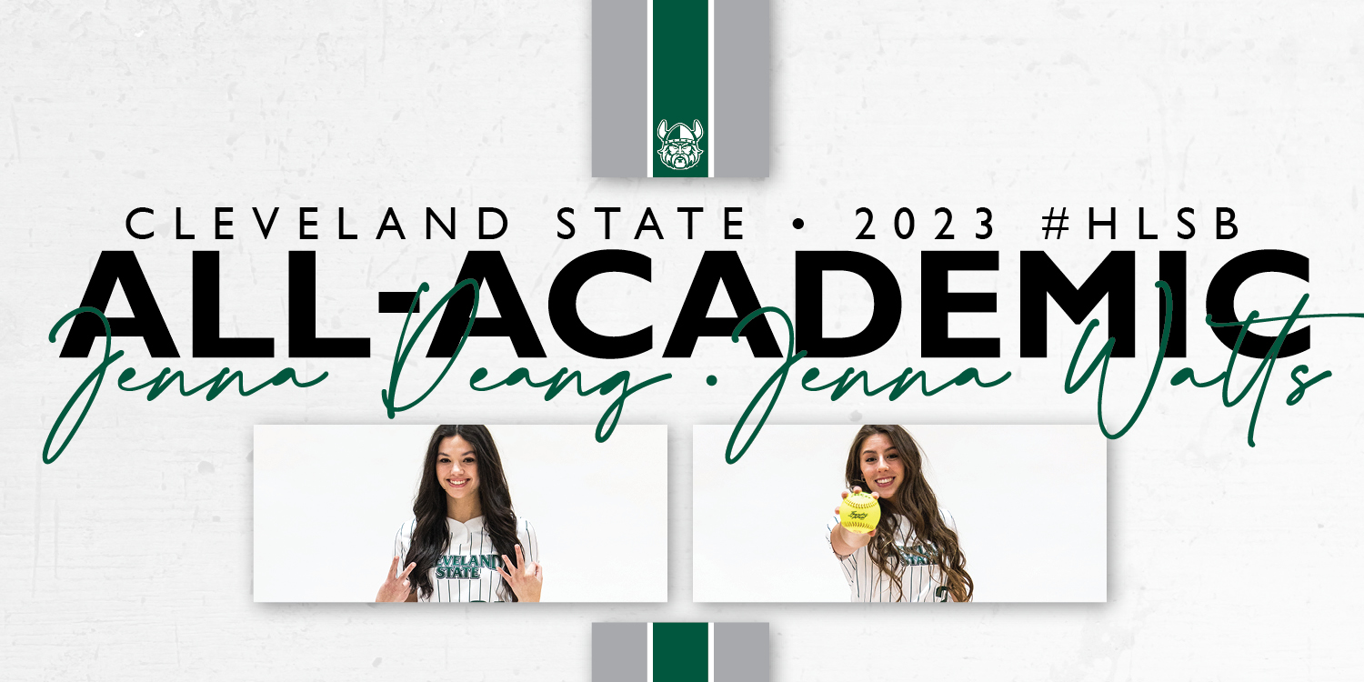 Cleveland State Softball Lands Two on #HLSB All-Academic Teams