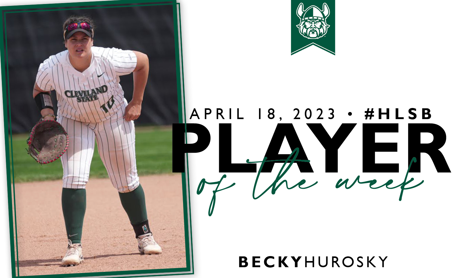 Hurosky Named #HLSB Player of the Week