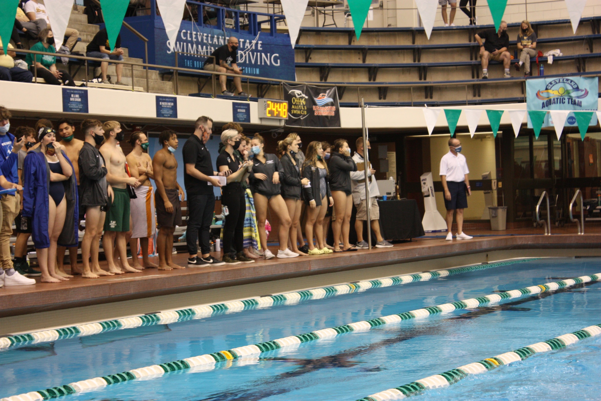 Cleveland State Swimming & Diving Prepares for Two-Day Meet at Notre Dame Along With Pitt