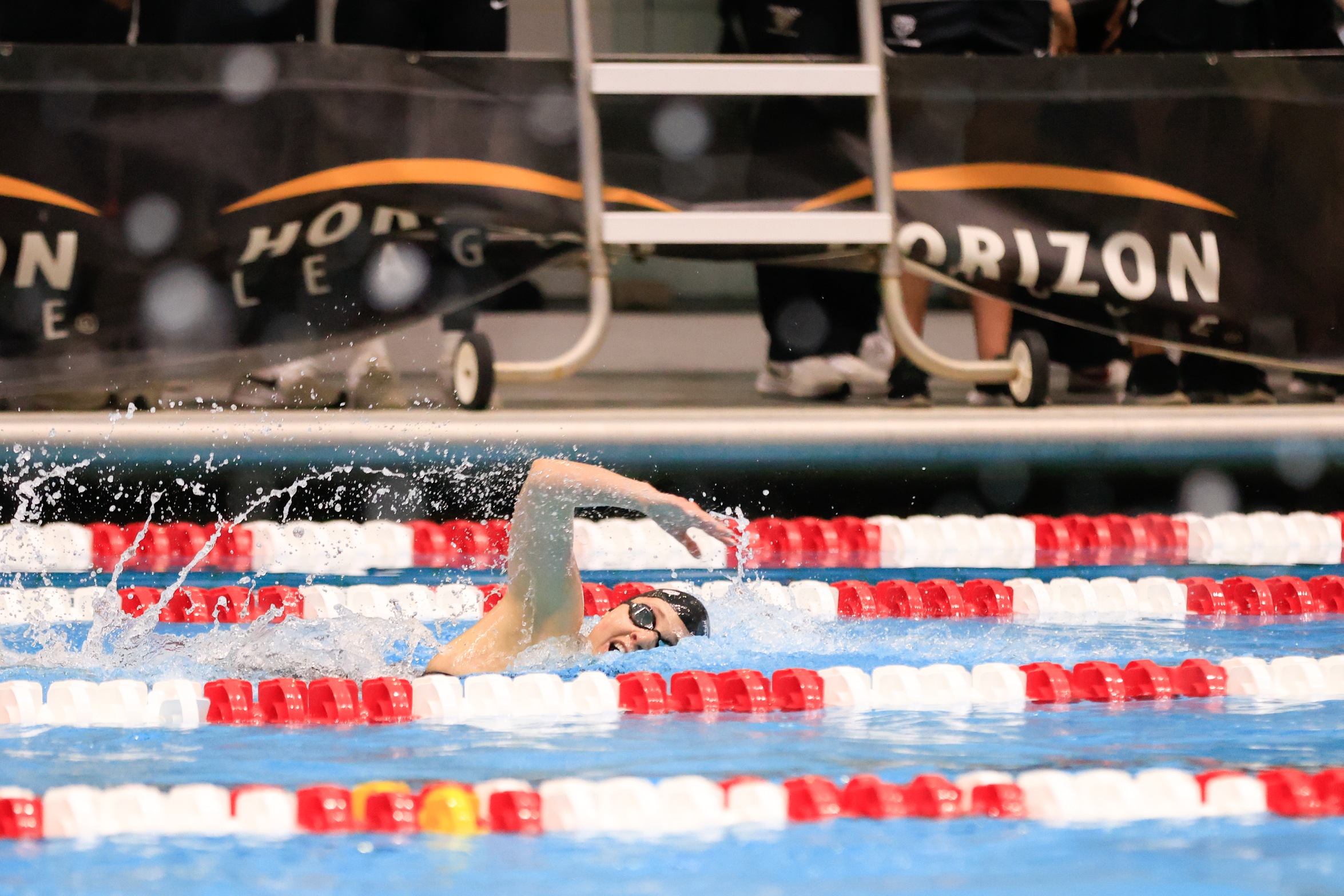 Cleveland State Women's Swimming With Two Season-Best Times on Night One of HL Championships