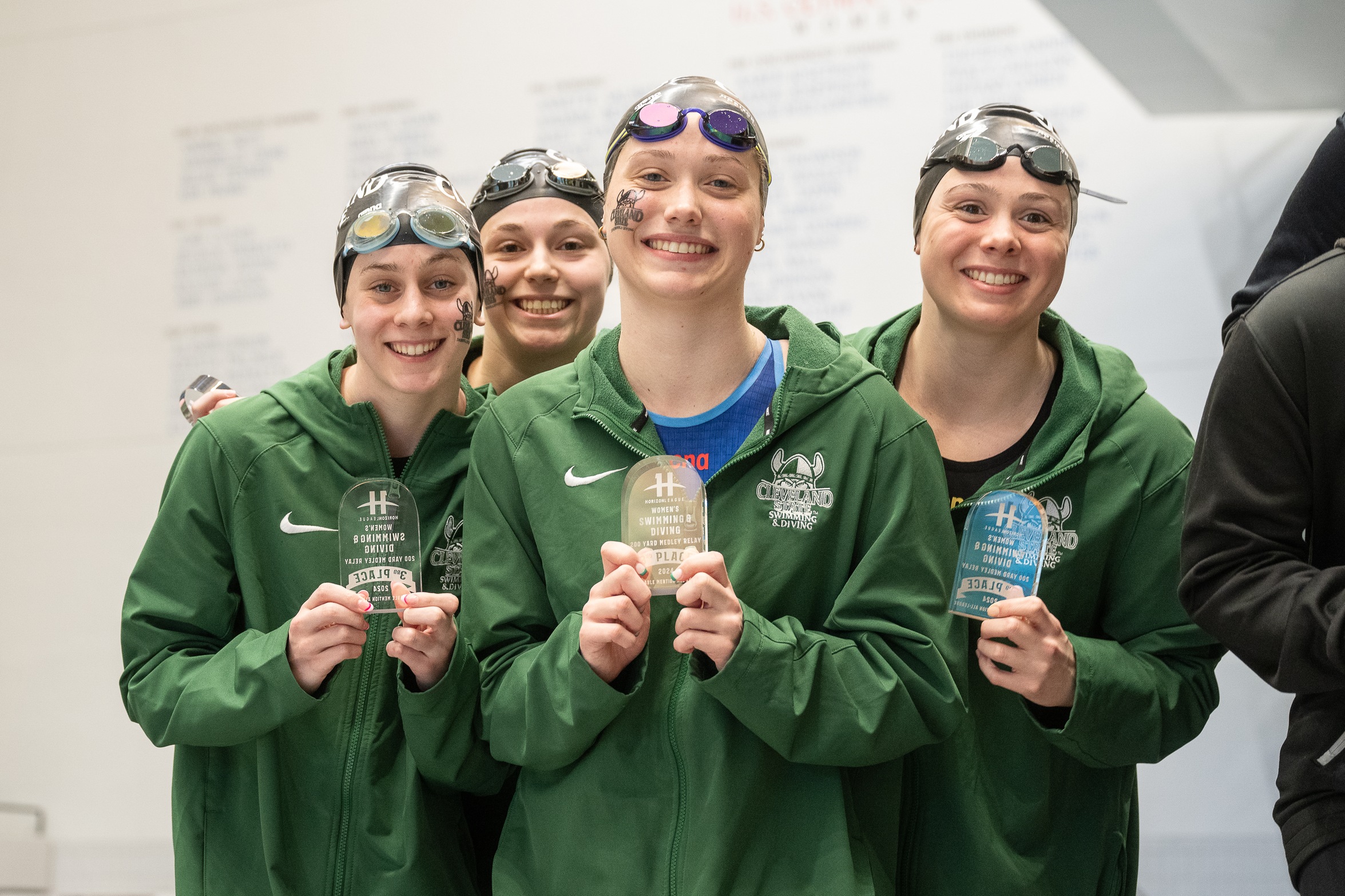 Cleveland State Women's Swimming & Diving in Fifth After Day One of #HLSD Championship