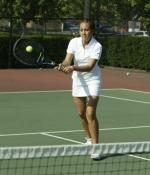 Galon Splits Singles Matches At ITA Regional