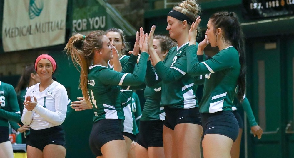 Vikings Drop Five Set Contest At Wright State