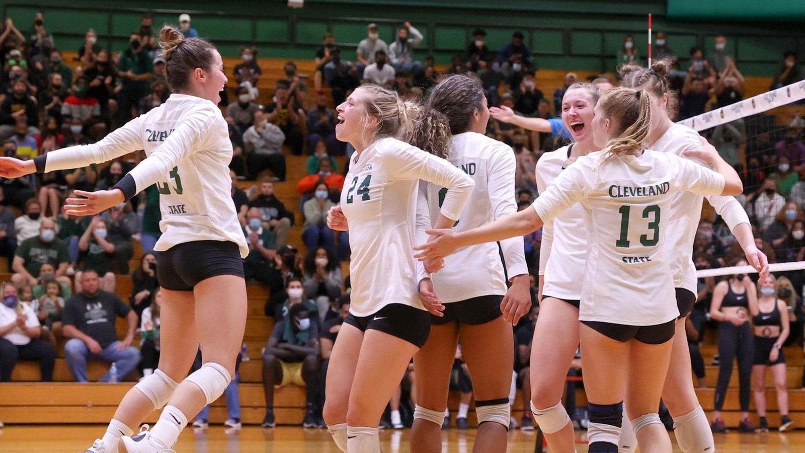 Cleveland State Volleyball Earned 3-2 Win Over IUPUI In Home Opener