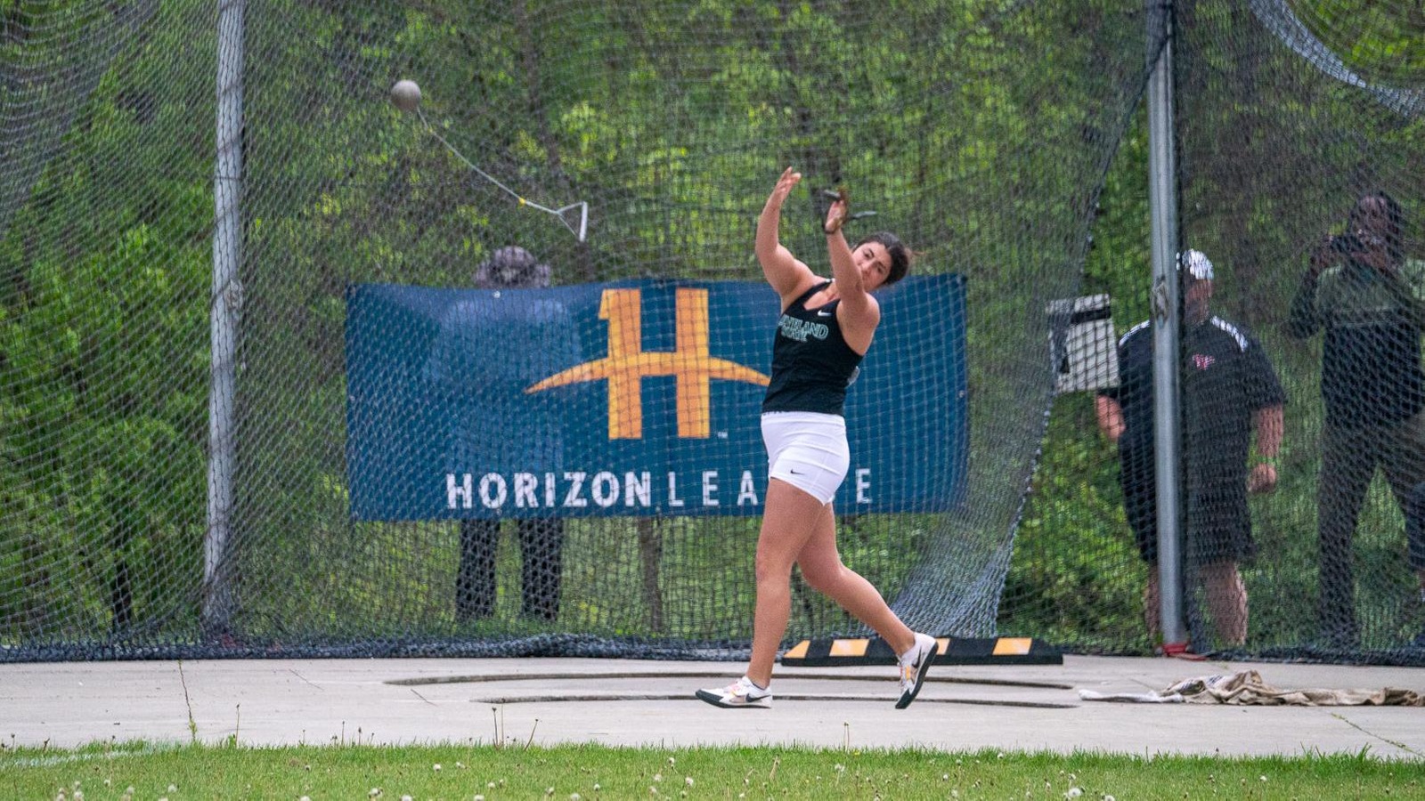 Frye Named #HLTF Championships Field Athlete of the Meet